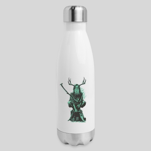Leshy Grey/Turquoise - Insulated Stainless Steel Water Bottle
