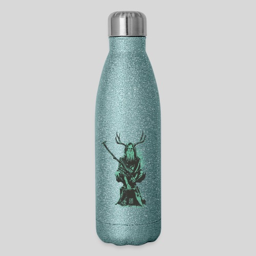 Leshy Grey/Turquoise - Insulated Stainless Steel Water Bottle