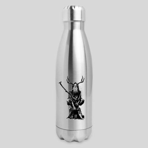 Leshy Black/Grey - Insulated Stainless Steel Water Bottle