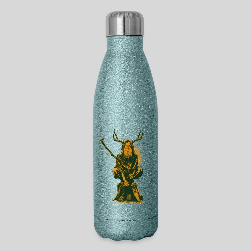 Leshy Green/Yellow - 17 oz Insulated Stainless Steel Water Bottle