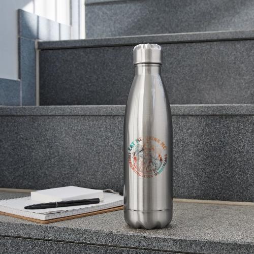 Eat Me Drink Me Podcast original logo - 17 oz Insulated Stainless Steel Water Bottle