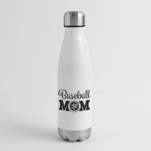 MPLL Baseball Mom Graphic Black - 17 oz Insulated Stainless Steel Water Bottle