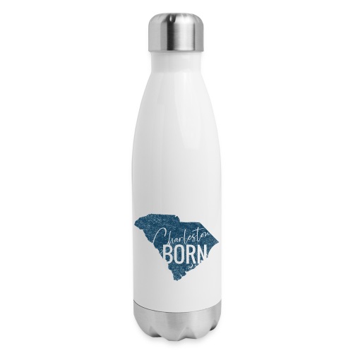 Charleston Born (Blue) - Insulated Stainless Steel Water Bottle