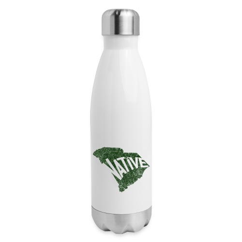 South Carolina Native_Green - Insulated Stainless Steel Water Bottle