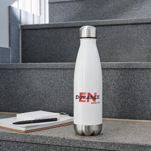 Run with Endurance - 17 oz Insulated Stainless Steel Water Bottle