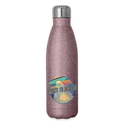 I Want To Believe - Insulated Stainless Steel Water Bottle