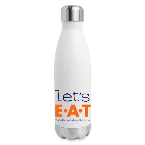 6 LET sEAT - 17 oz Insulated Stainless Steel Water Bottle