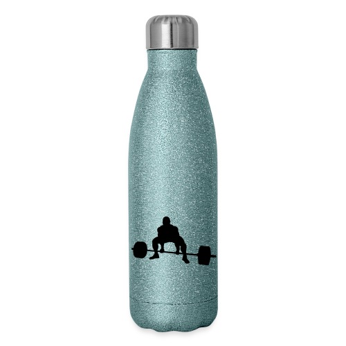 Powerlifting - 17 oz Insulated Stainless Steel Water Bottle