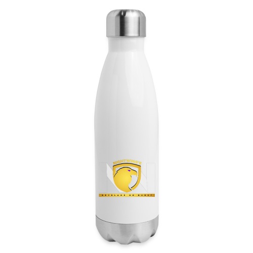 Nightwing GoldxWhite Logo - Insulated Stainless Steel Water Bottle