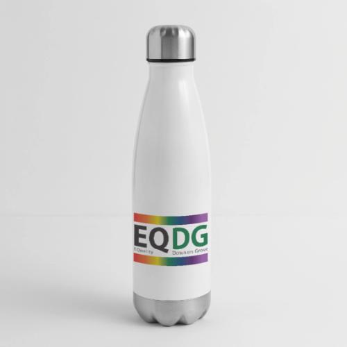 EQDG logo - 17 oz Insulated Stainless Steel Water Bottle