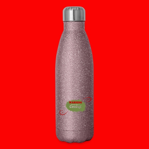 Christmas_is_Coming - 17 oz Insulated Stainless Steel Water Bottle