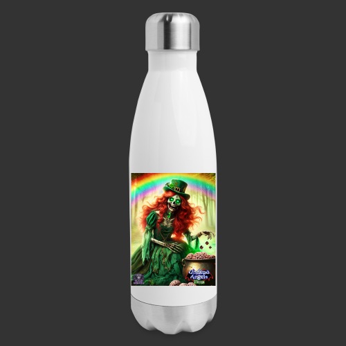 Fiona Undead Angel Leprechaun Queen #DFZ-007B - 17 oz Insulated Stainless Steel Water Bottle