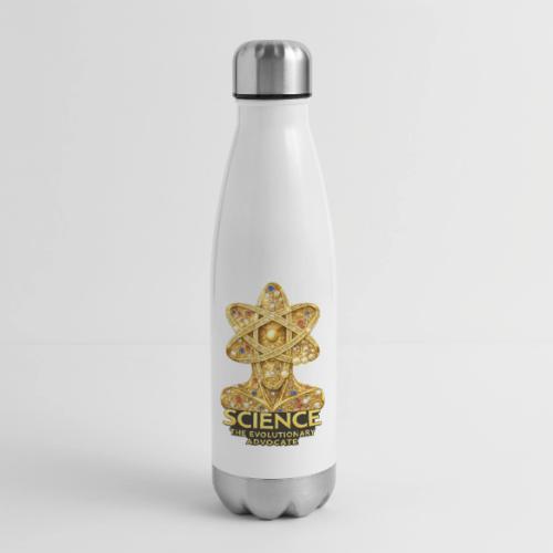 Science the Evolutionary Advocate - 17 oz Insulated Stainless Steel Water Bottle