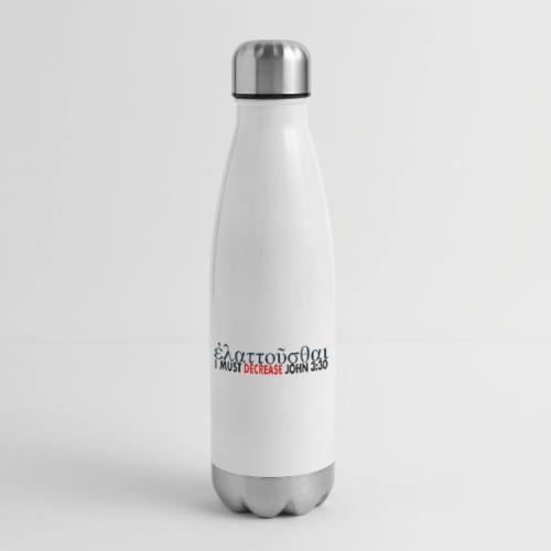 I must Decrease John 3 30 - 17 oz Insulated Stainless Steel Water Bottle