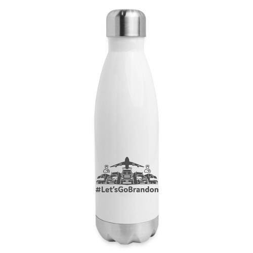 Barndon - Light Shirt Colors - 17 oz Insulated Stainless Steel Water Bottle