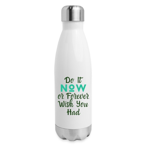 Do It Now - Insulated Stainless Steel Water Bottle