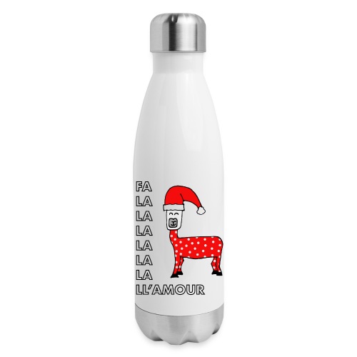 Christmas llama. - Insulated Stainless Steel Water Bottle