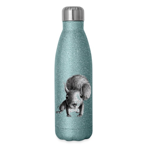 Cute Curious Squirrel - Insulated Stainless Steel Water Bottle