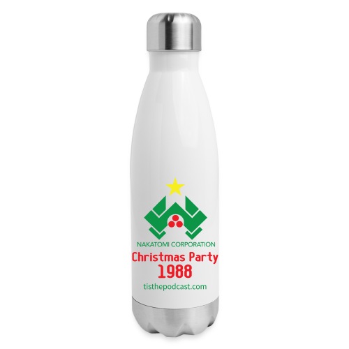 Nakatomi Christmas Party 1988 - Insulated Stainless Steel Water Bottle