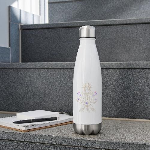 Ancient Butterfly Goddess - Fairytale Design - 17 oz Insulated Stainless Steel Water Bottle
