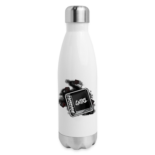 New CNTRL Logo - 17 oz Insulated Stainless Steel Water Bottle