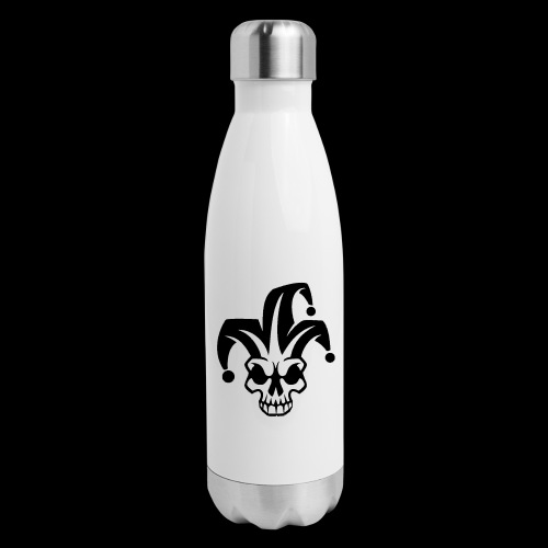 Wicked Crew Design 2 Black - 17 oz Insulated Stainless Steel Water Bottle