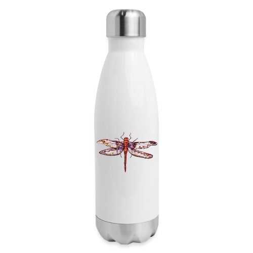 Dragonfly red - Insulated Stainless Steel Water Bottle