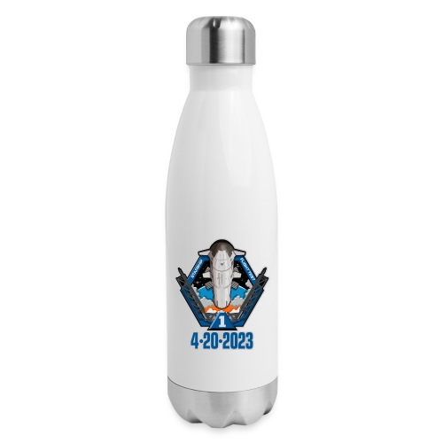 Starship Flight Test 4-20-2023 - Insulated Stainless Steel Water Bottle