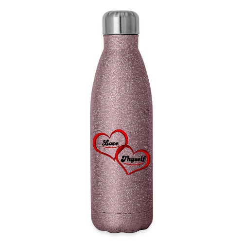 Love Thyself - 17 oz Insulated Stainless Steel Water Bottle
