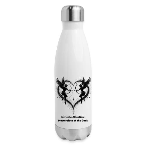 Intricate Affection T-Shirt - 17 oz Insulated Stainless Steel Water Bottle