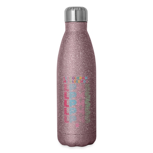 LPMS Rainbow - 17 oz Insulated Stainless Steel Water Bottle