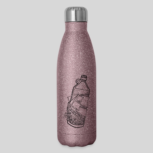 Ship in a bottle BoW - Insulated Stainless Steel Water Bottle