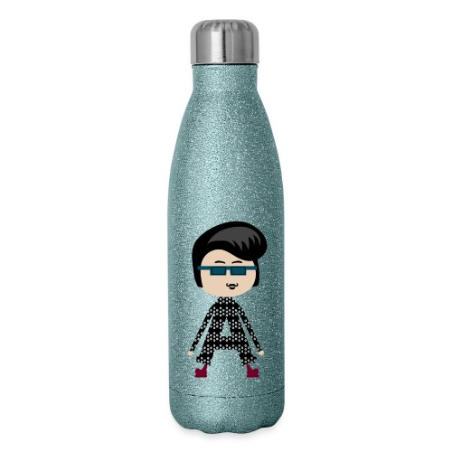 Alphabet Letter A - Extra Long Arms Anders - Insulated Stainless Steel Water Bottle