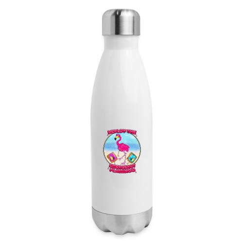Emergency Flamingo - Insulated Stainless Steel Water Bottle