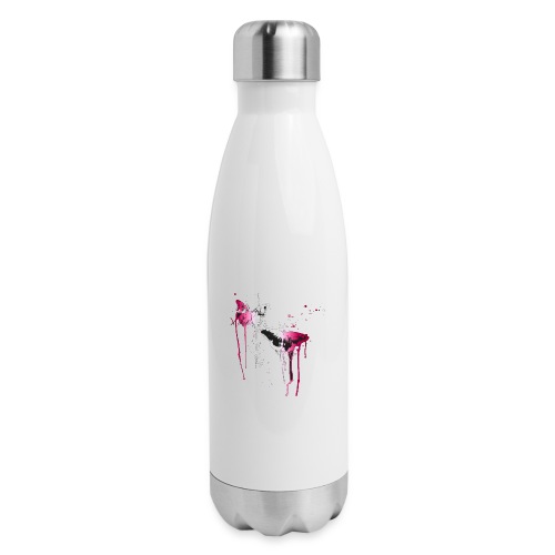 Dripping Butterflies - 17 oz Insulated Stainless Steel Water Bottle