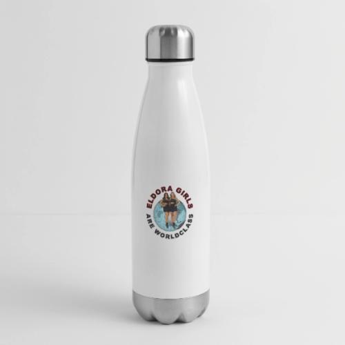 Eldora Girls Are Worldclass - 17 oz Insulated Stainless Steel Water Bottle