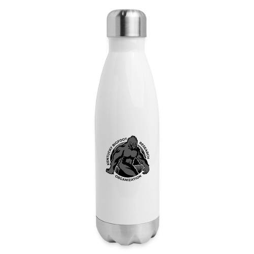 KBRO Official Logo - Black Lettering - 17 oz Insulated Stainless Steel Water Bottle