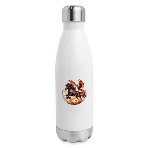 Year of the Horse Phoenix T Shirt, Lunar NY Gift - 17 oz Insulated Stainless Steel Water Bottle