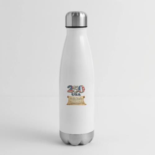 250th anniversary celebration of America - 17 oz Insulated Stainless Steel Water Bottle