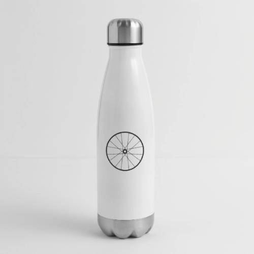 Bicycle Wheel - 17 oz Insulated Stainless Steel Water Bottle