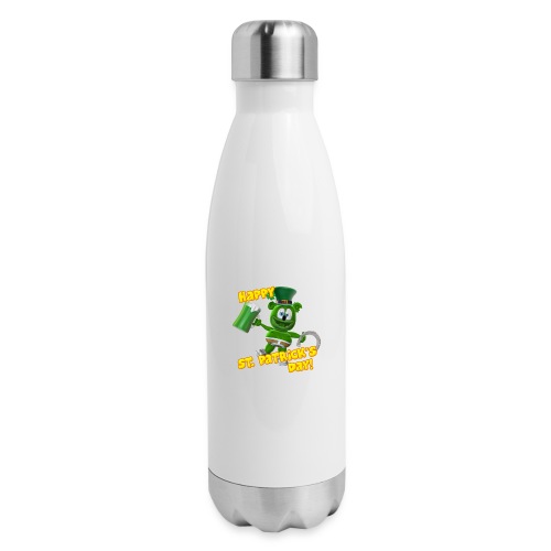 Gummibär (The Gummy Bear) Saint Patrick's Day - Insulated Stainless Steel Water Bottle