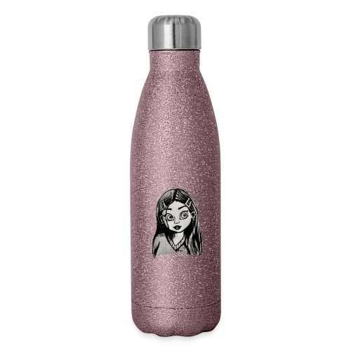 T-short Girl - Insulated Stainless Steel Water Bottle