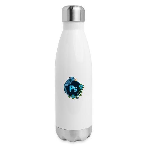 NPS Photoshop Logo design - Insulated Stainless Steel Water Bottle