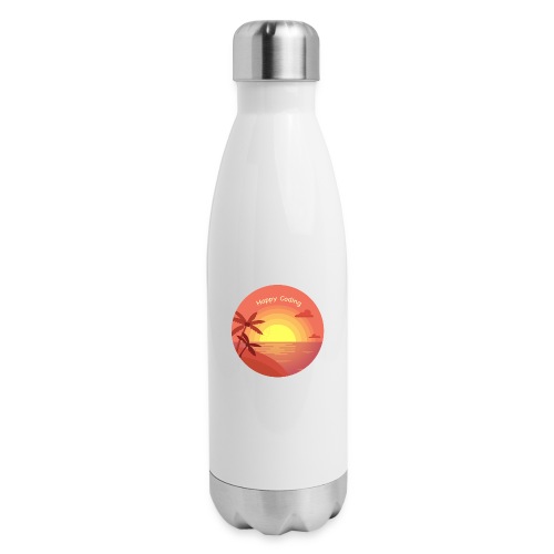 Happy Coding - 17 oz Insulated Stainless Steel Water Bottle