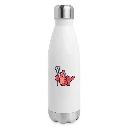 UNS Lobsters Mascot - 17 oz Insulated Stainless Steel Water Bottle