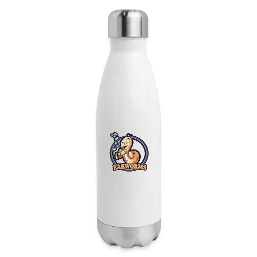 Everly Heights Earworms - 17 oz Insulated Stainless Steel Water Bottle