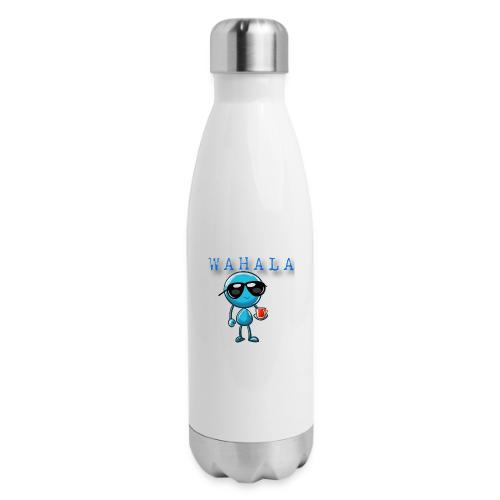 Smoon City_Wahala - 17 oz Insulated Stainless Steel Water Bottle