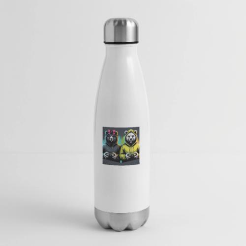 Gamer Bears - 17 oz Insulated Stainless Steel Water Bottle