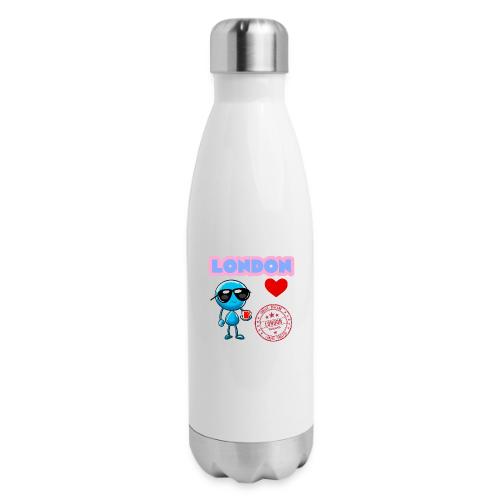 Smoon City_London - 17 oz Insulated Stainless Steel Water Bottle