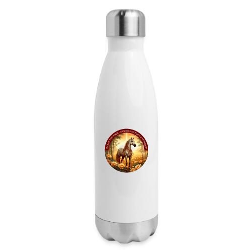 Year of the Horse Guardian T Shirt, Lunar New Year - 17 oz Insulated Stainless Steel Water Bottle